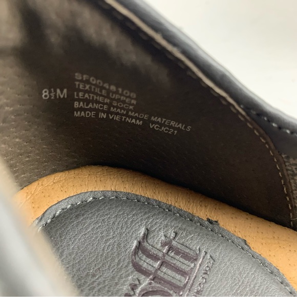 Sofft Pavina Sweater Knot Slip On Sneakers 8.5‎ M Gray Leopard Shoes NWOB 7224 - Picture 7 of 10